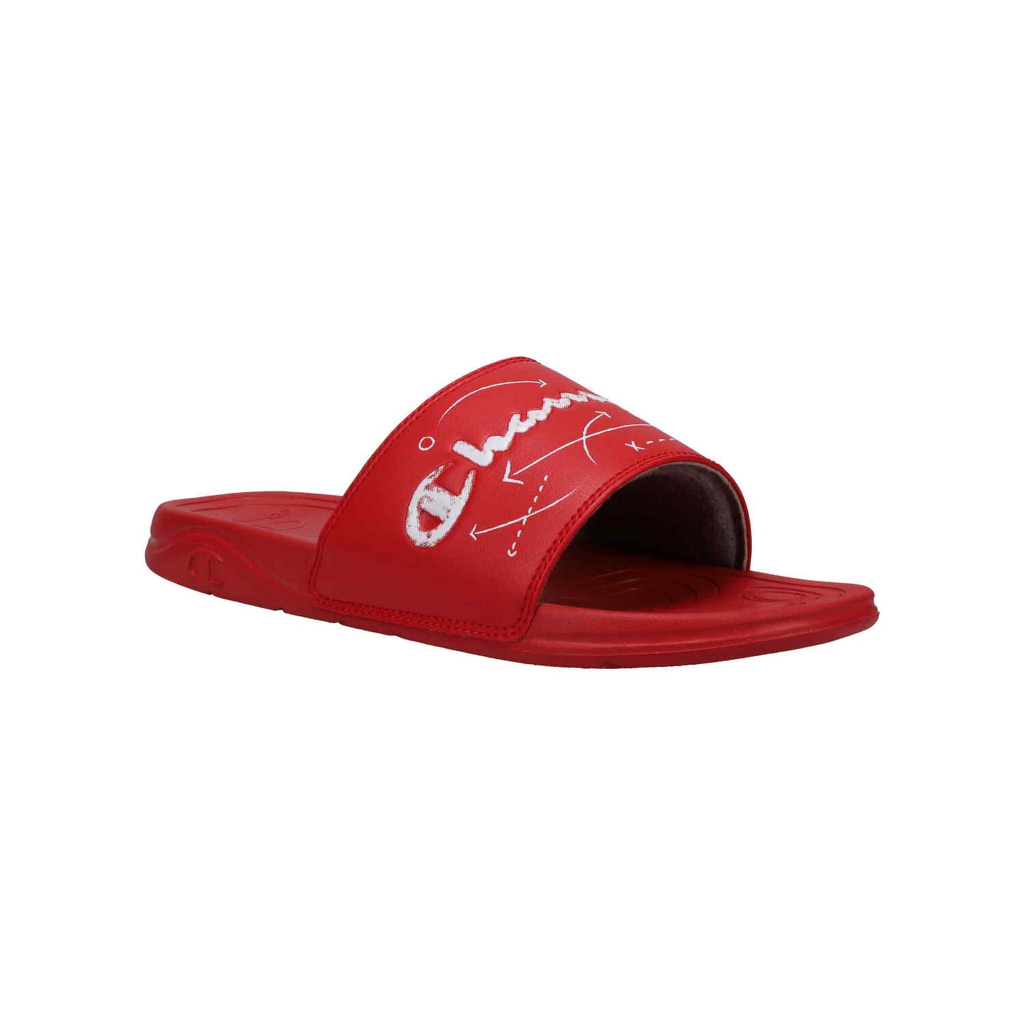 Champion Men's Mega SFB Slide - Scarlet\/White