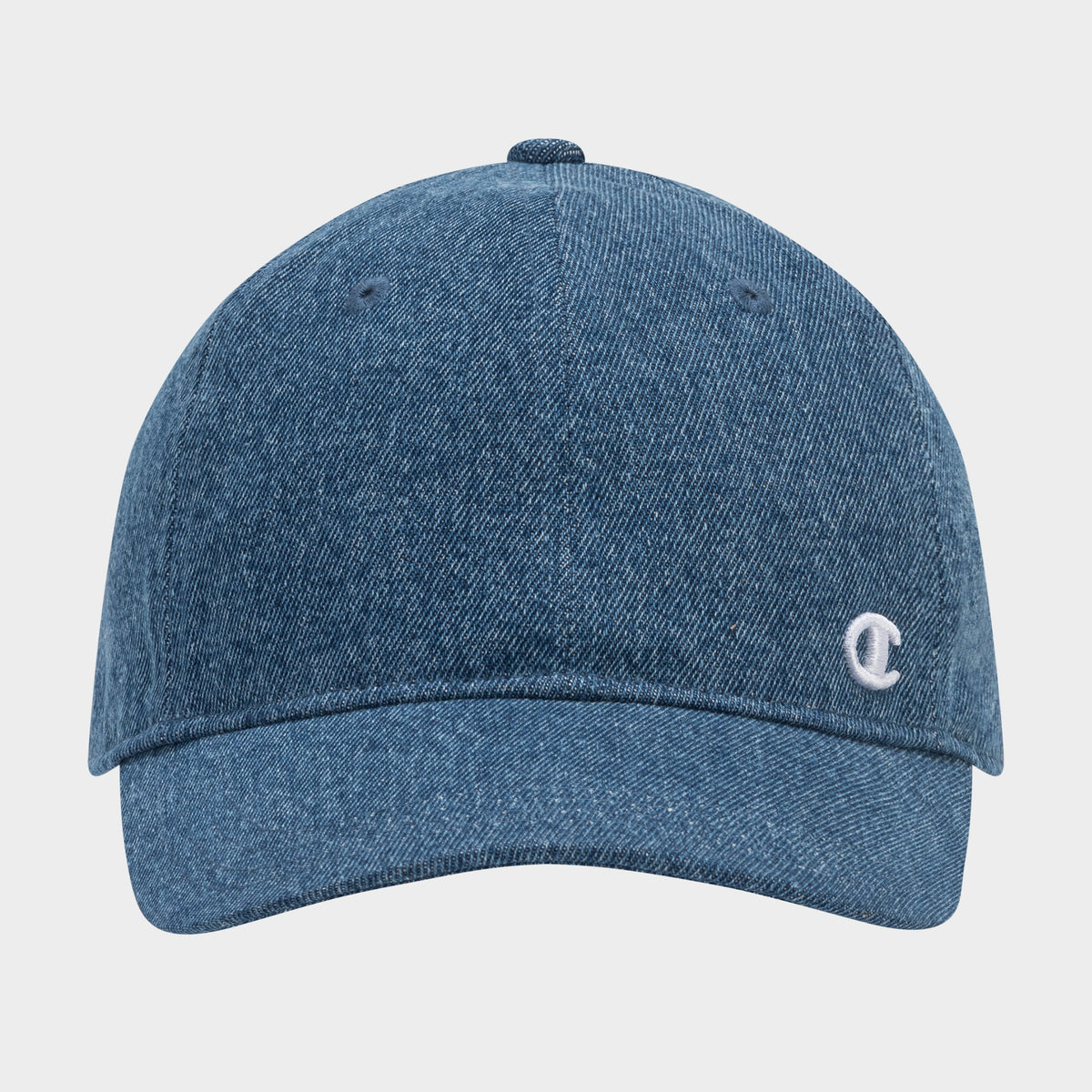 Champion Glen Denim Adjustable Baseball Cap - Medium Blue