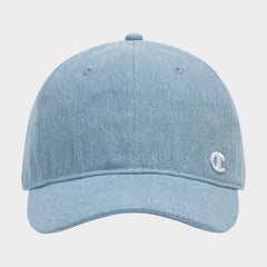 Champion Glen Denim Adjustable Baseball Cap - Lt Pastel Blue