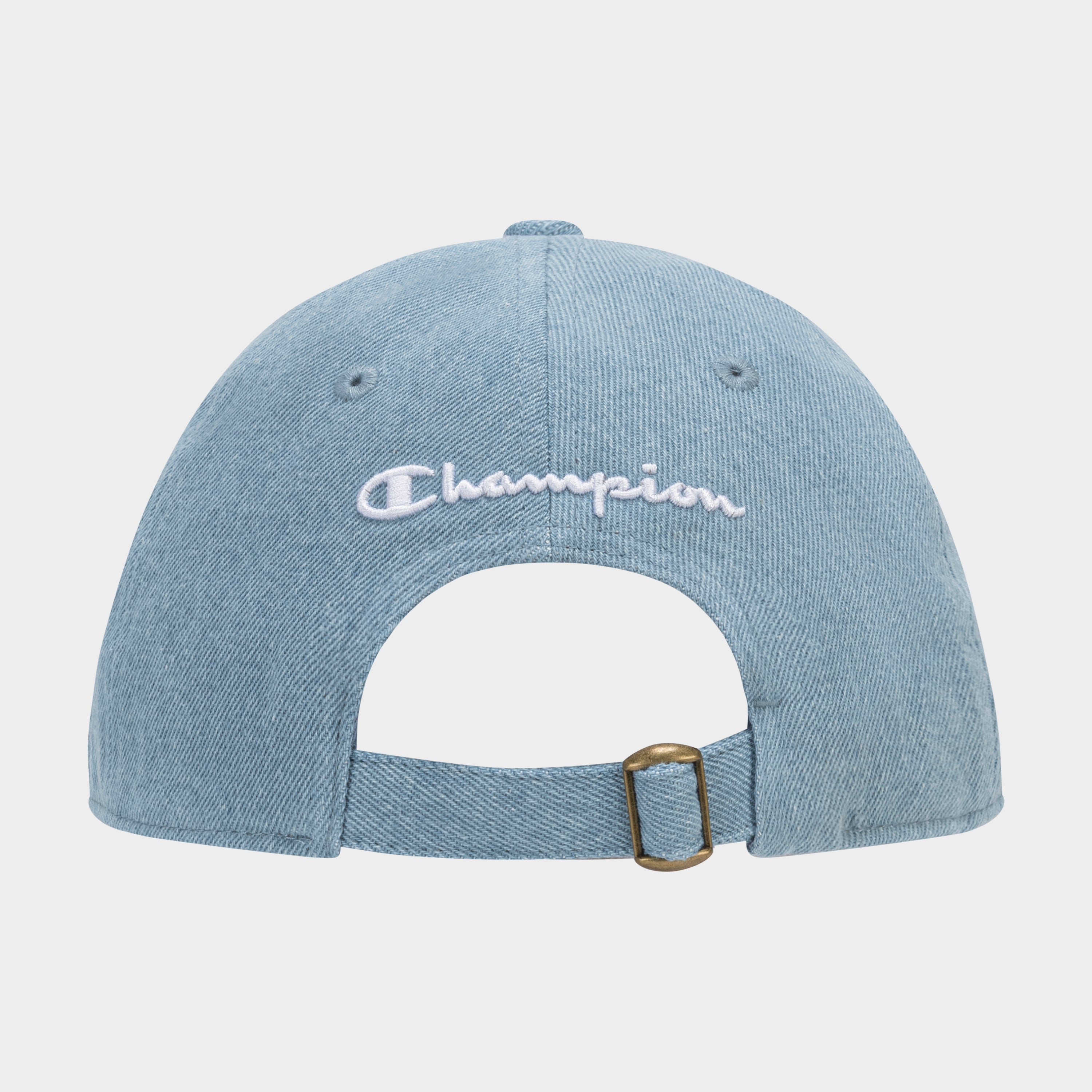 Champion Glen Denim Adjustable Baseball Cap - Lt Pastel Blue