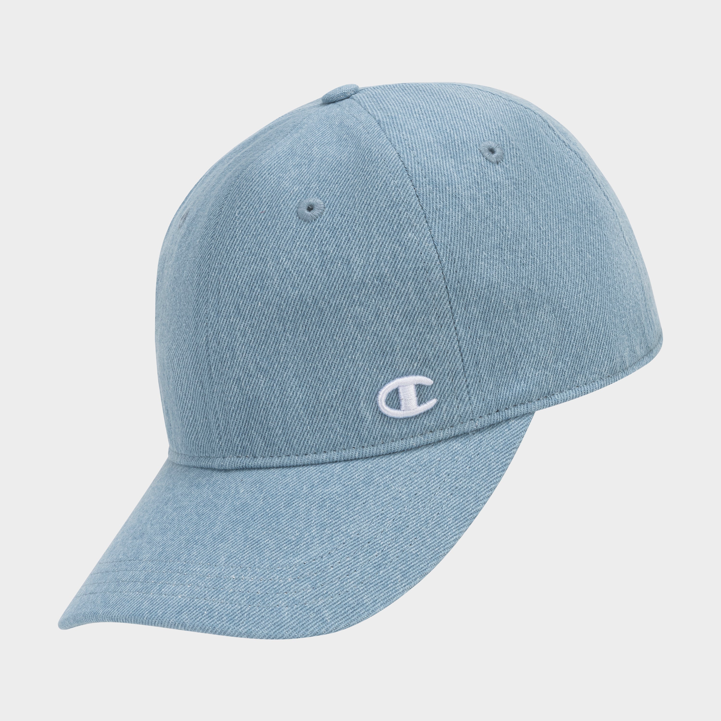 Champion Glen Denim Adjustable Baseball Cap - Lt Pastel Blue