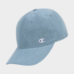 Champion Glen Denim Adjustable Baseball Cap - Lt Pastel Blue