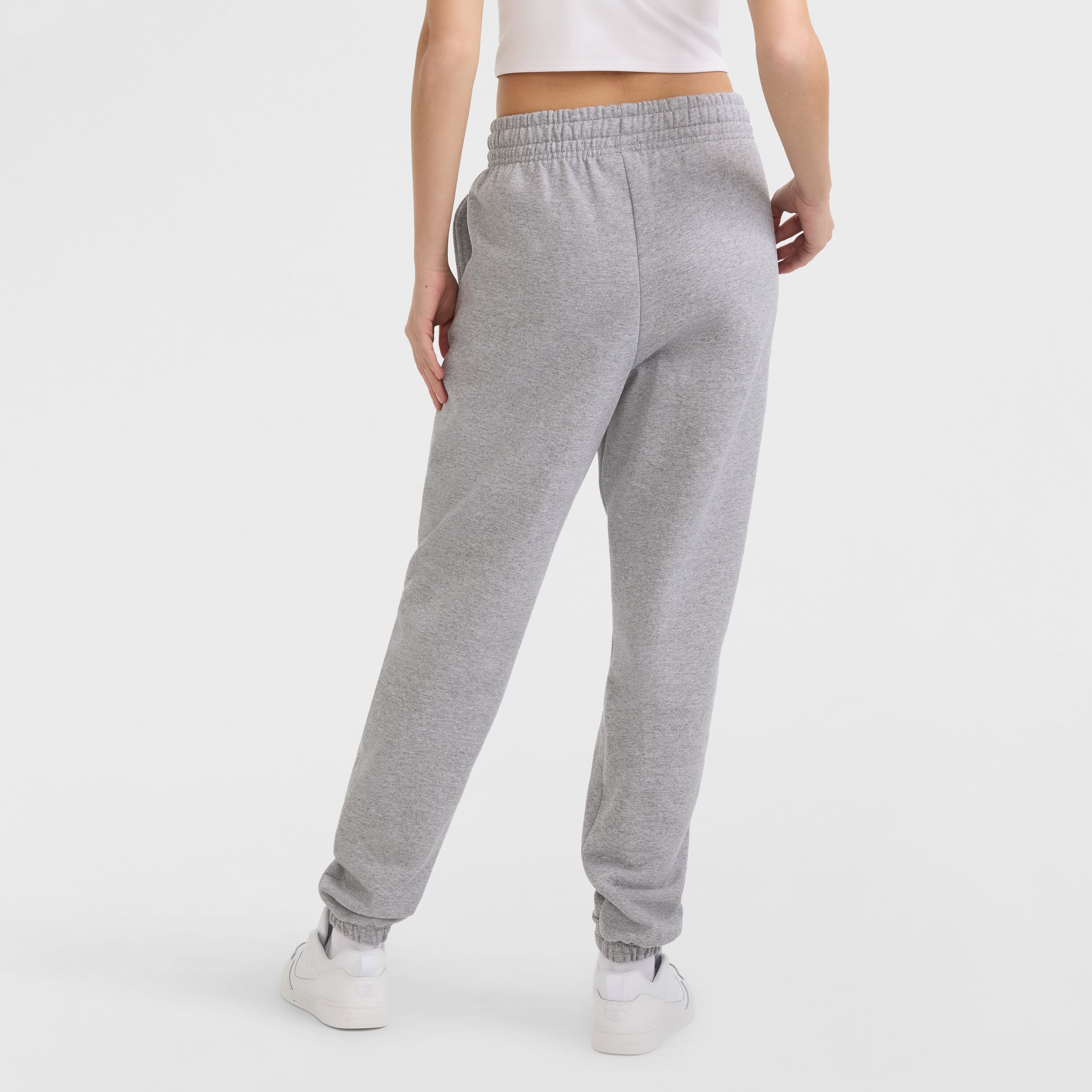 Champion Powerblend Oversized Sweatpants - Oxford Grey Heather