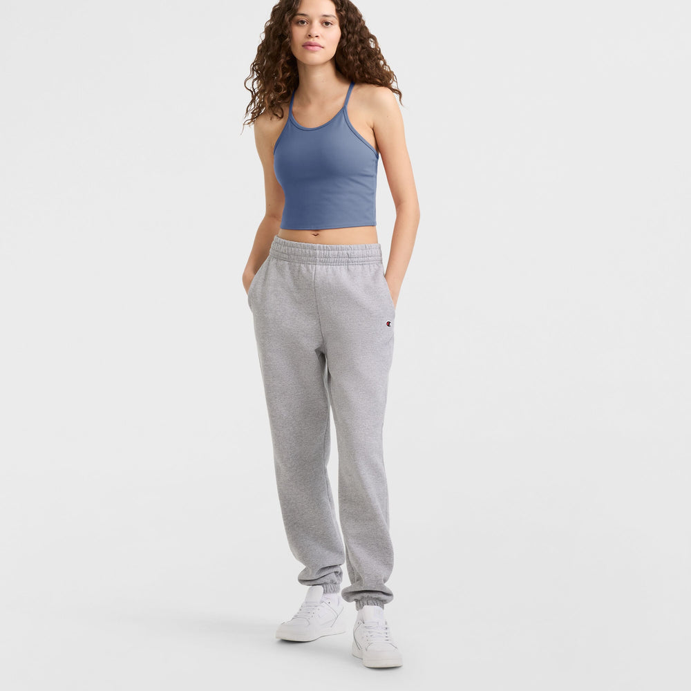 Champion Powerblend Oversized Sweatpants - Oxford Grey Heather