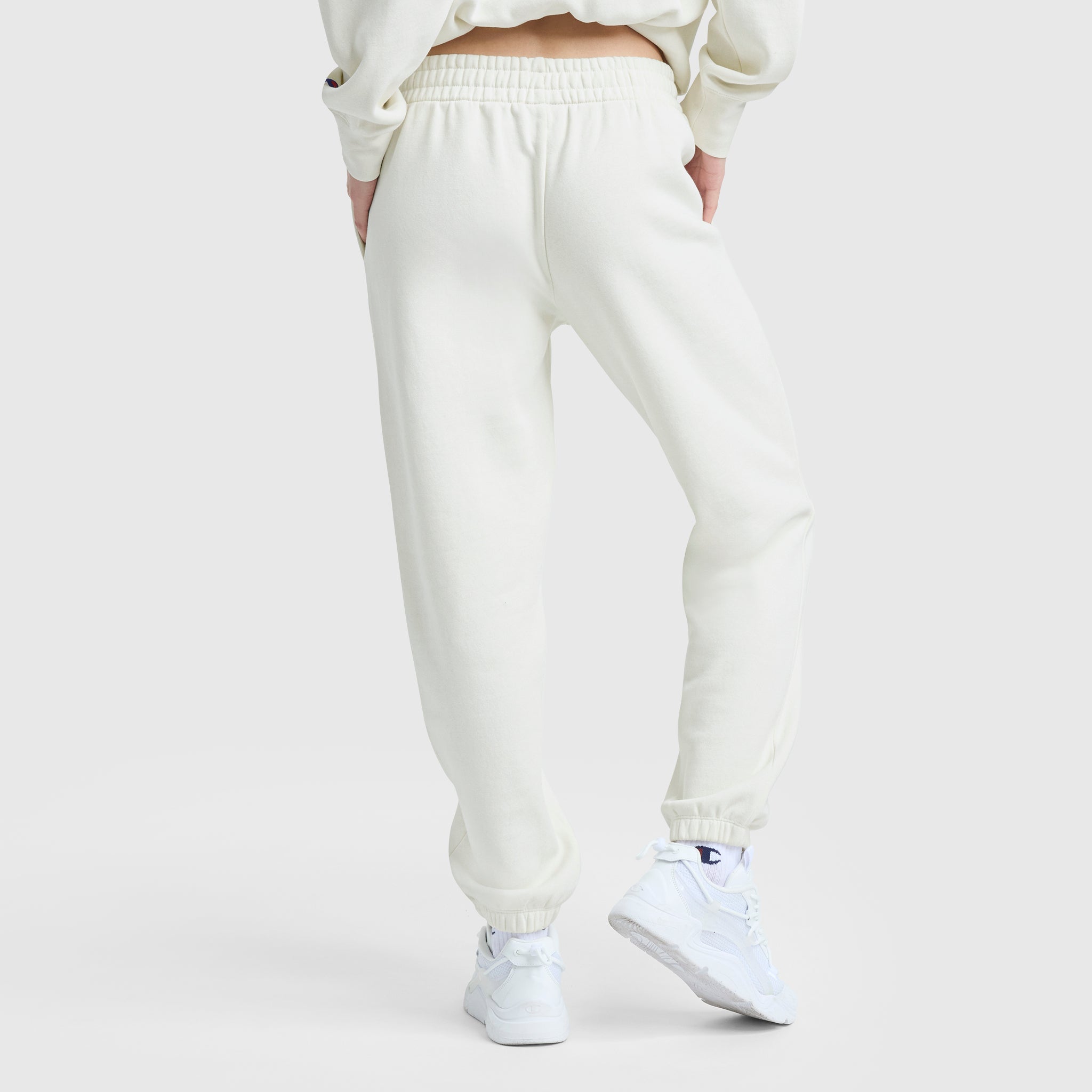 Champion Powerblend Oversized Sweatpants - Unbleached Cotton