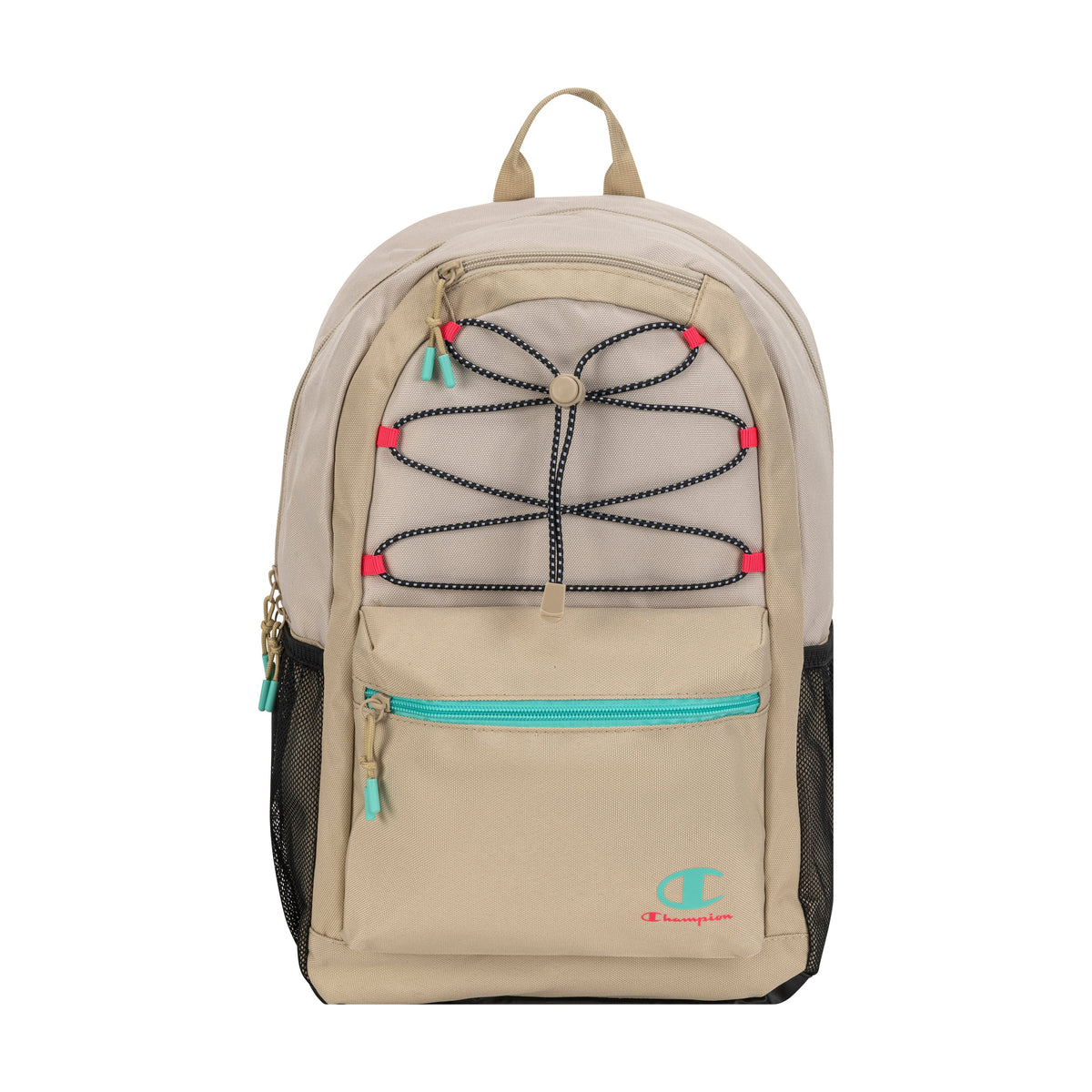 Champion Kid’s Bungee Backpack - Tan Combo