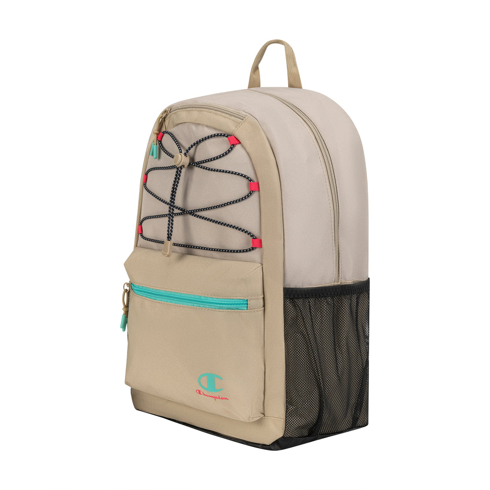 Champion Kid’s Bungee Backpack - Tan Combo