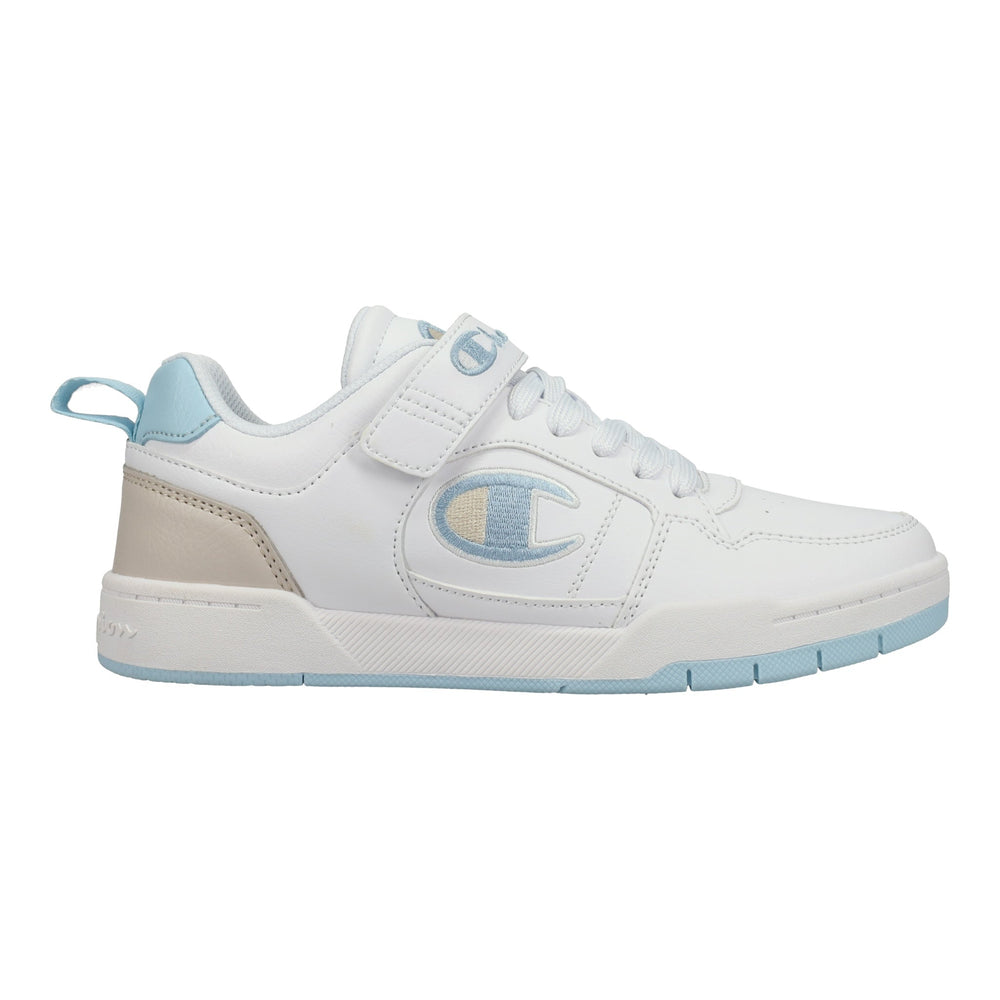 Champion Kids' Arena Power Low - White\/Sky Blue\/Beige