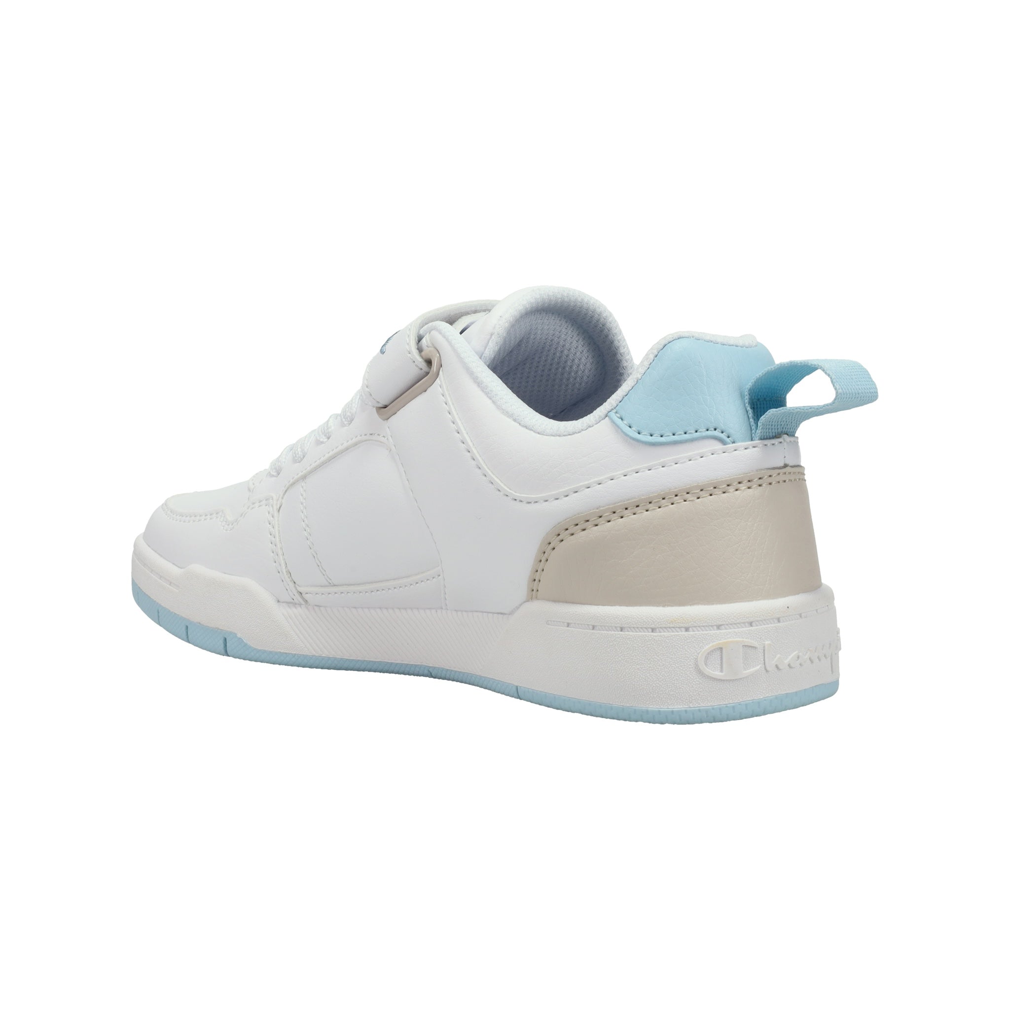 Champion Kids' Arena Power Low - White\/Sky Blue\/Beige