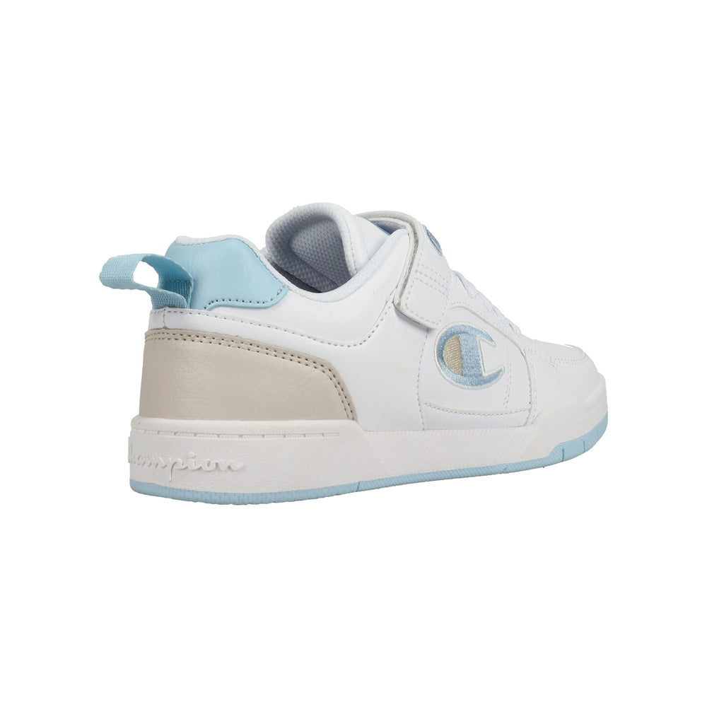 Champion Kids' Arena Power Low - White\/Sky Blue\/Beige