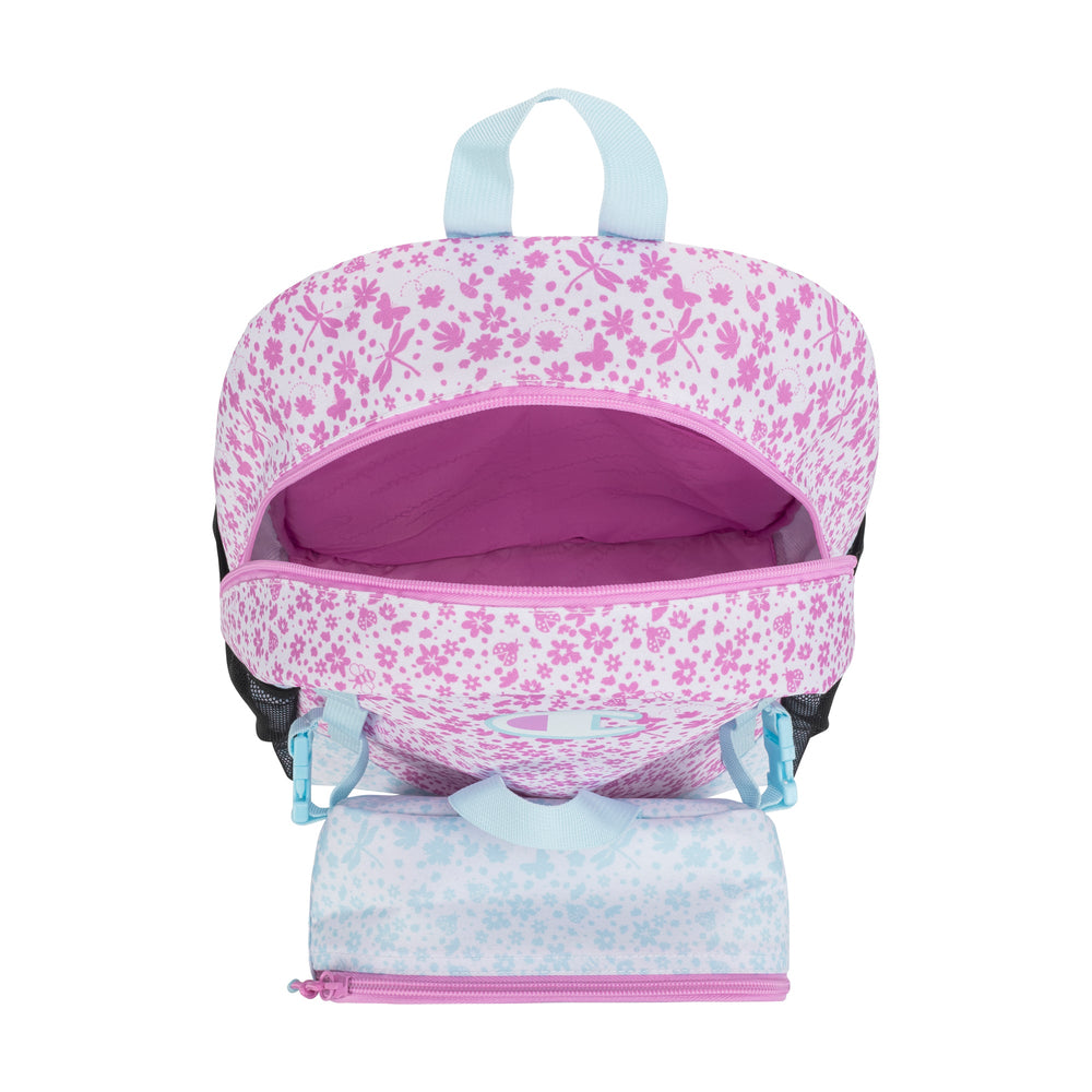 Champion Kids' Mode Lunch Kit & Backpack Combo - Pink\/Blue
