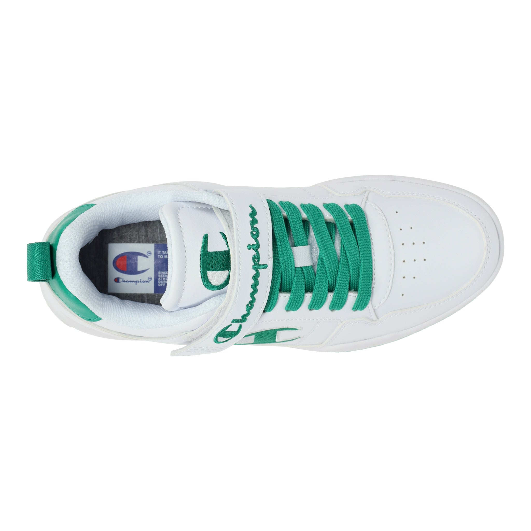 Champion Kids' Arena Power Low - White\/Green Field