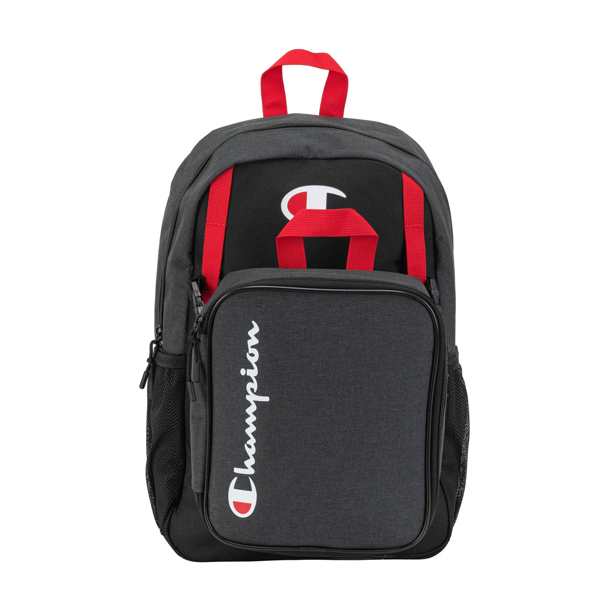 Champion Kids' Mode Lunch Kit & Backpack Combo - Black Combo
