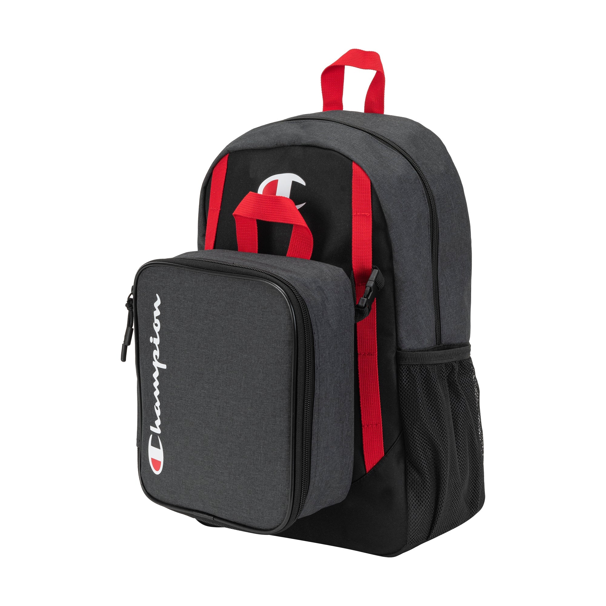 Champion Kids' Mode Lunch Kit & Backpack Combo - Black Combo