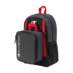 Champion Kids' Mode Lunch Kit & Backpack Combo - Black Combo