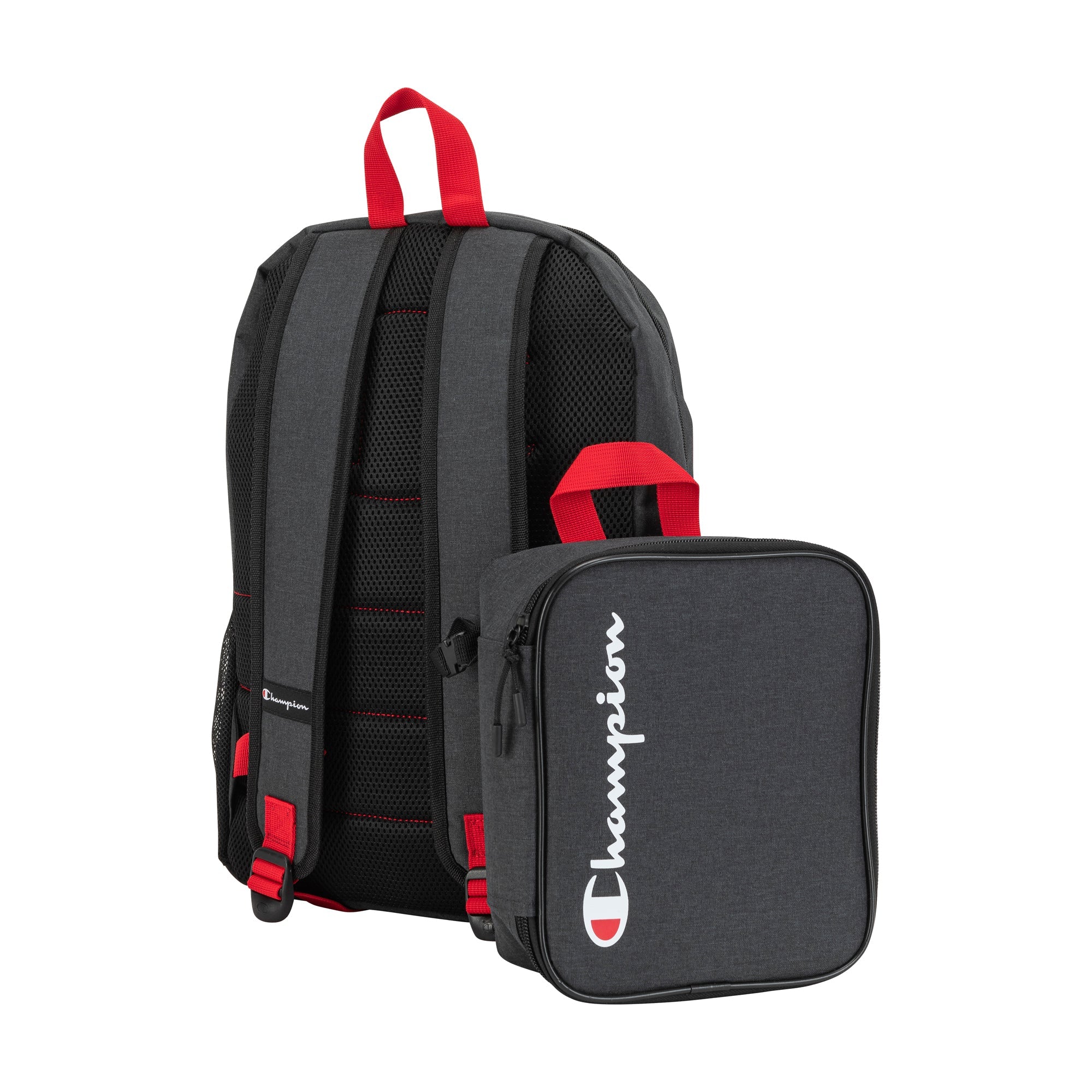 Champion Kids' Mode Lunch Kit & Backpack Combo - Black Combo
