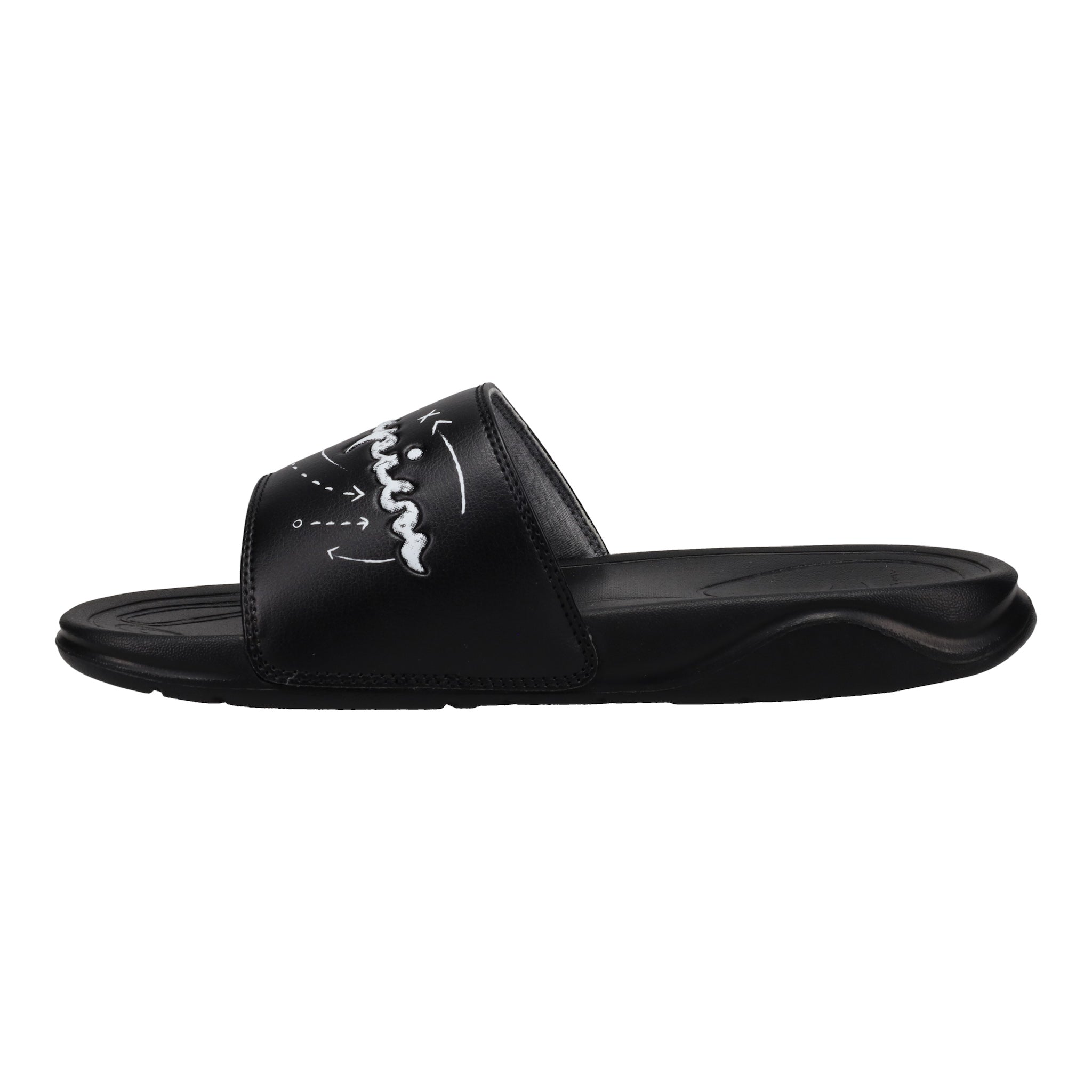 Champion Kids' Mega SFB Slide - Black\/White