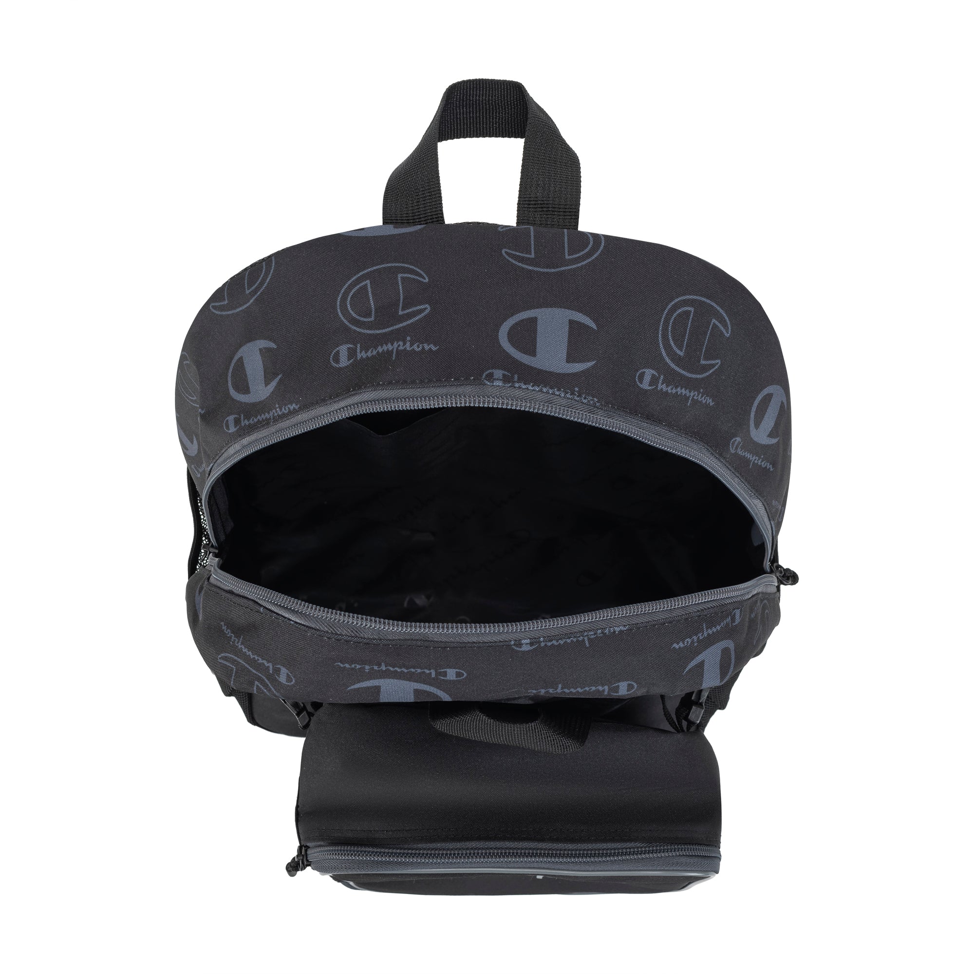 Champion Kids' Mode Lunch Kit & Backpack Combo - Black\/Grey